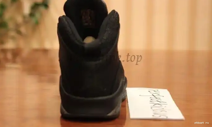 black best Air Jordan X Authentic version Ovo 0601